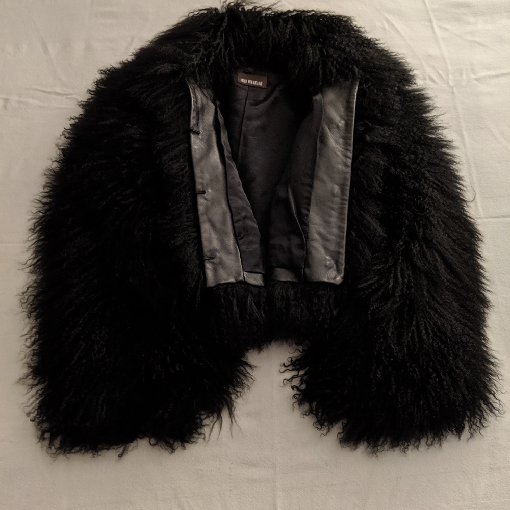 Karl Donoghue Mongolian shearling jacket